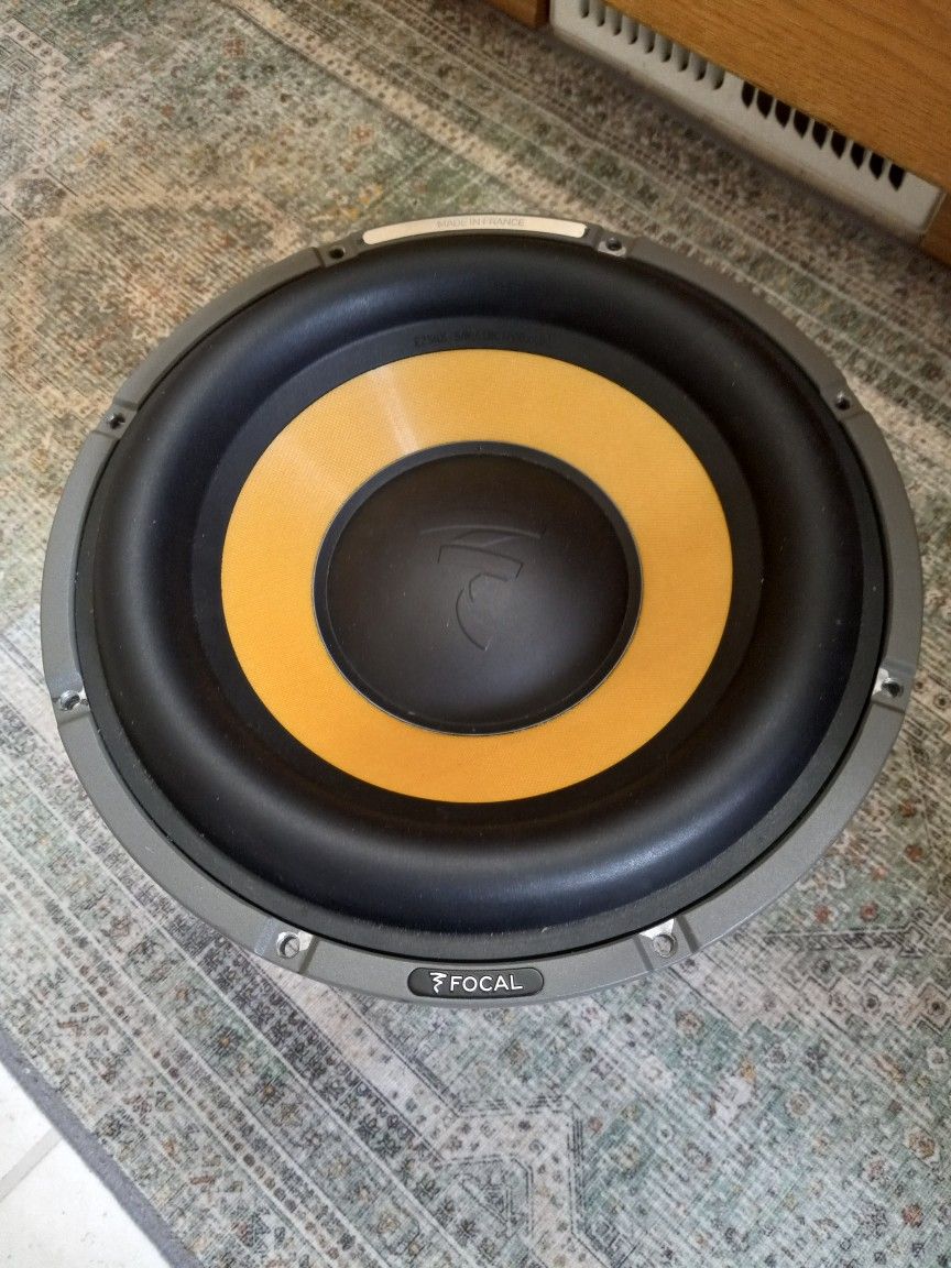 10" Focal Elite K2 Power Car Stereo Subwoofer