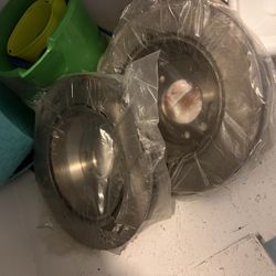 2016 Porsche Cayenne Rotors Rear Except Ceramic Brakes