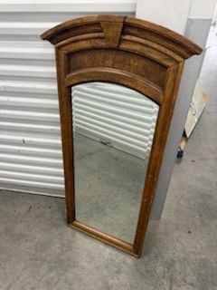 Old School Framed Mirror