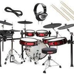 New Alesis Strike Pro SE II Drum Kit + Alesis Amp