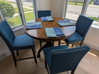 West Elm Placemats and Sur La Table Napkins