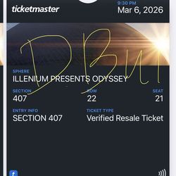 Illenium Dabin In The Sky Sphere Tickets