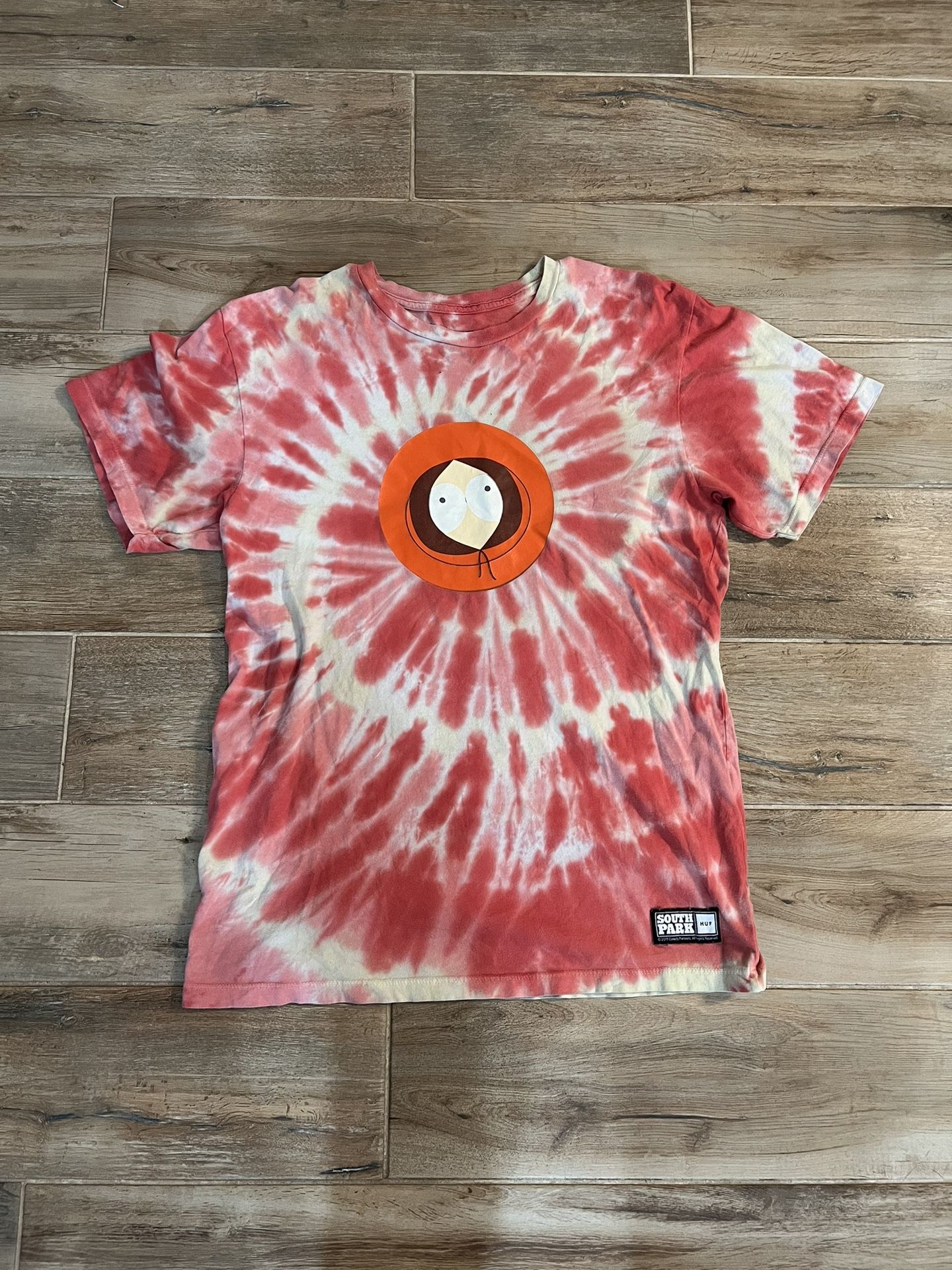 HUF x South Park Tie Dye Shirt M