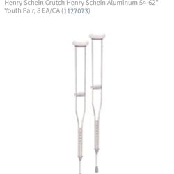 Henry Schein Underarm Crutches 