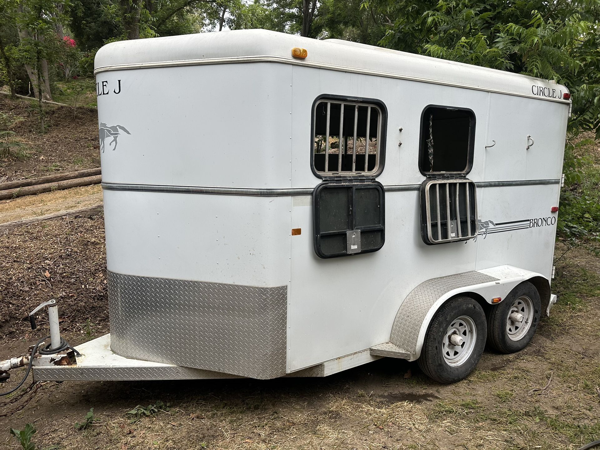 Circle j 2 horse Trailer 2003