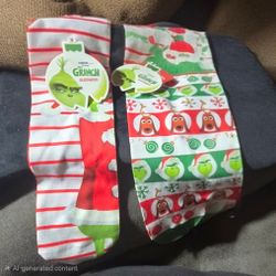 The Grinch Ladies Woman's Socks Size 6-10, 2 pk