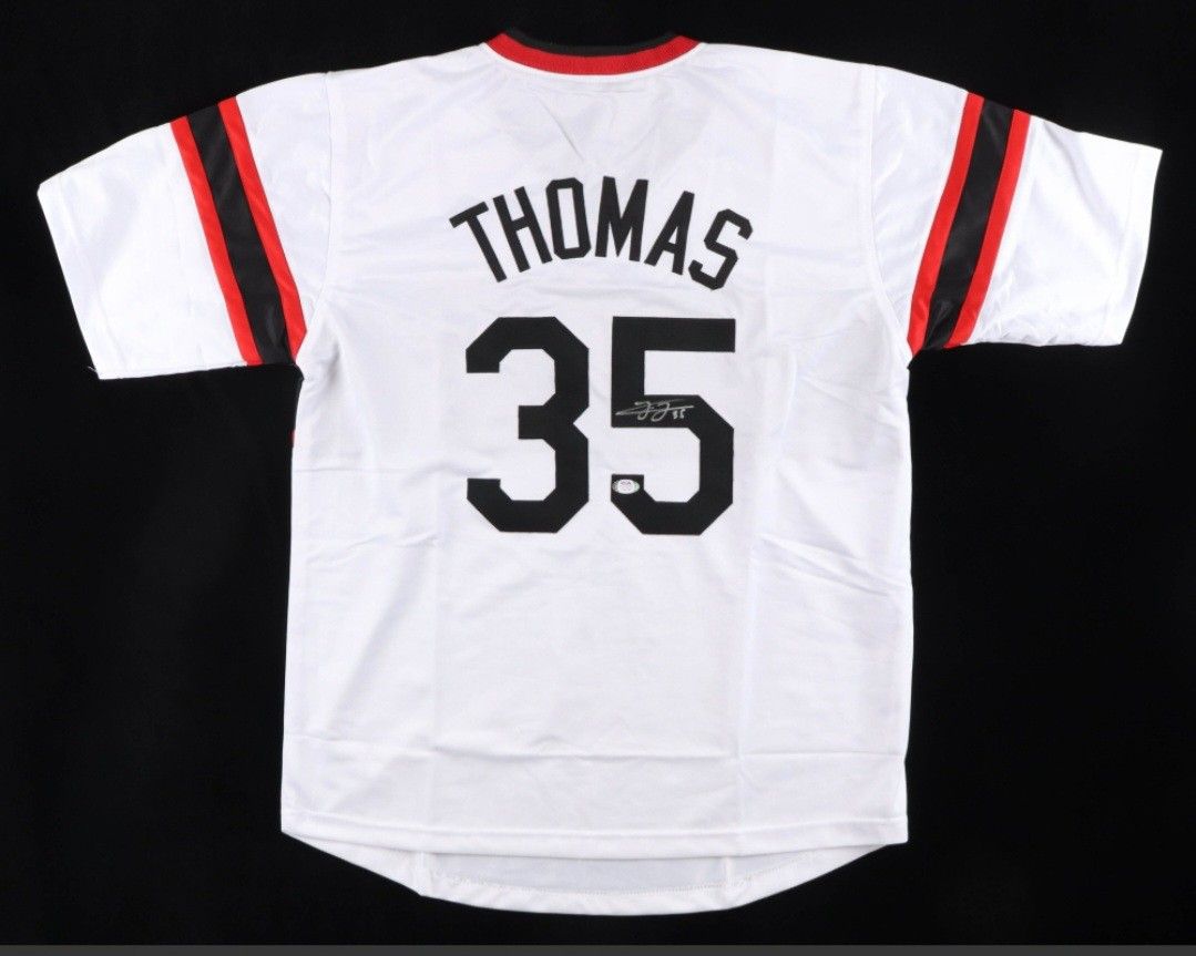 Frank Thomas Signed Jersey (PSA)

Chicago White Sox

