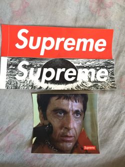 Supreme stickers