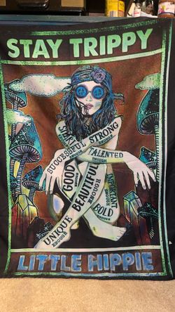 inspirational tapestry  approx 30” x 40”