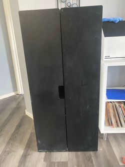 A set of storage storage cabinets