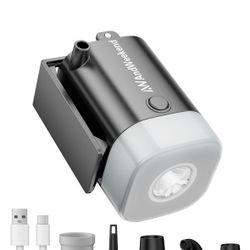 Portable Air Pump for Inflatables with Camping Lantern
