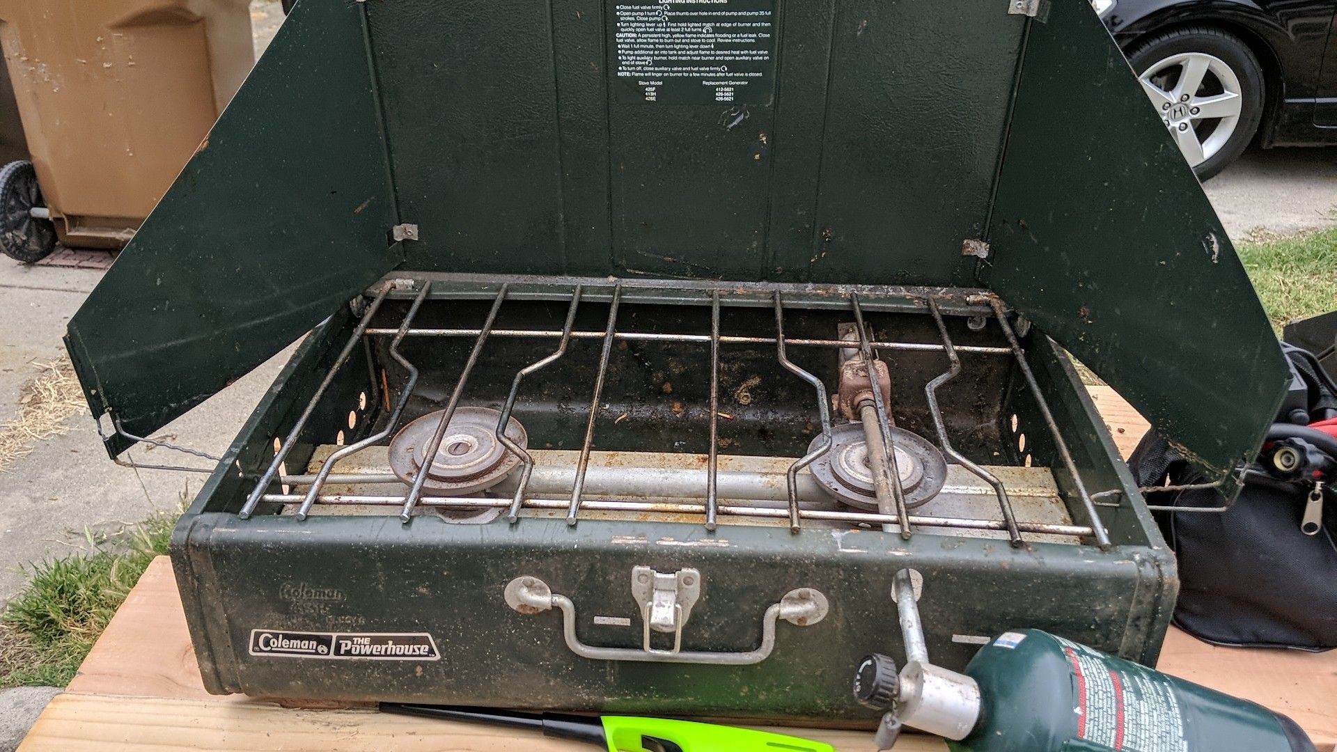 Coleman 413 h power house