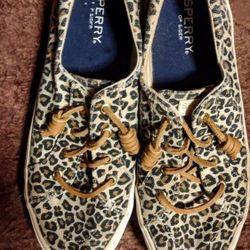 Cheetah Print Sperry's 
