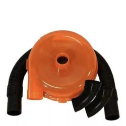 Dustopper High Efficiency Dust Separator, 12” dia., 2.5”x36” Hose, 2 Elbow Sweep