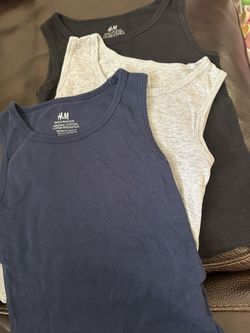 H&M Boys 2-4Y Basic Tank Tops X12