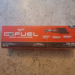 Milwaukee M12 Fuel  3/8  Ratchet Tool Olny  