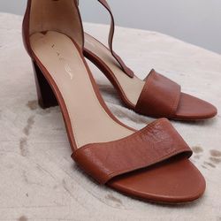 Via Spiga Leather Heels