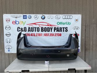 TOYOTA PRIUS 2019 2020 2021 2022 REAR BUMPER COVER & LOWER VALANCE ORIGINAL USED OEM