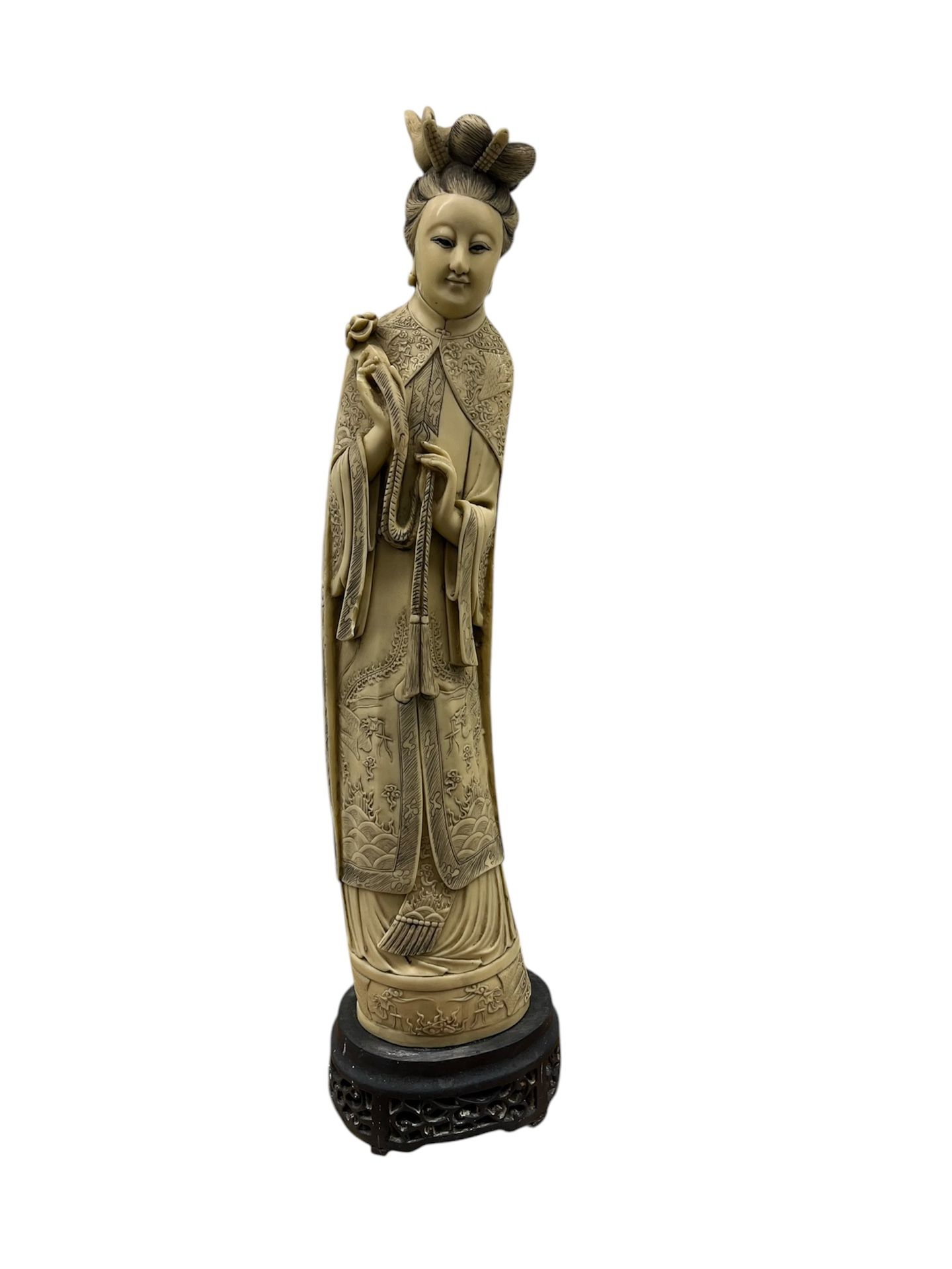 Beautiful Vintage Asian Female Statue Figure