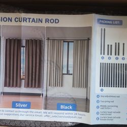 Room Divider Curtain Rod