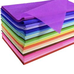 480 Sheets Pack Tissue Paper Sheets - 20 x 30", Solids