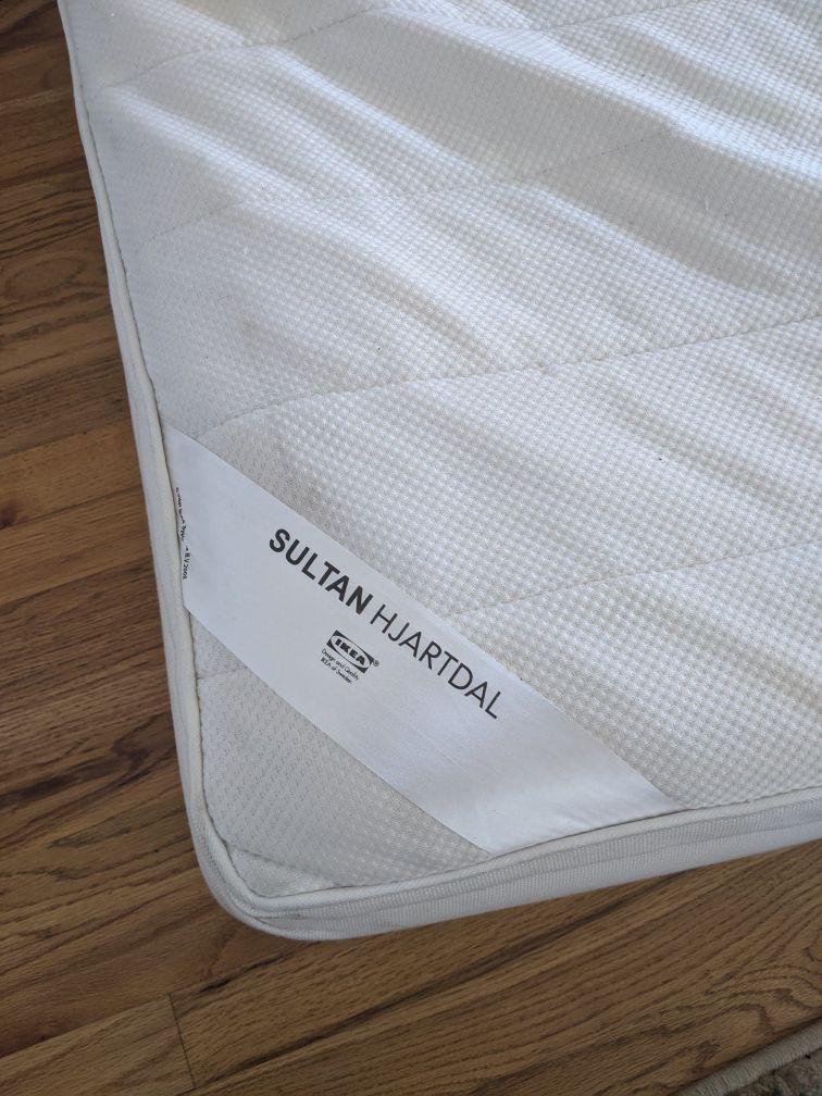 Ikea Sultan Hjartdal King size mattress - mattress only, no foundation
