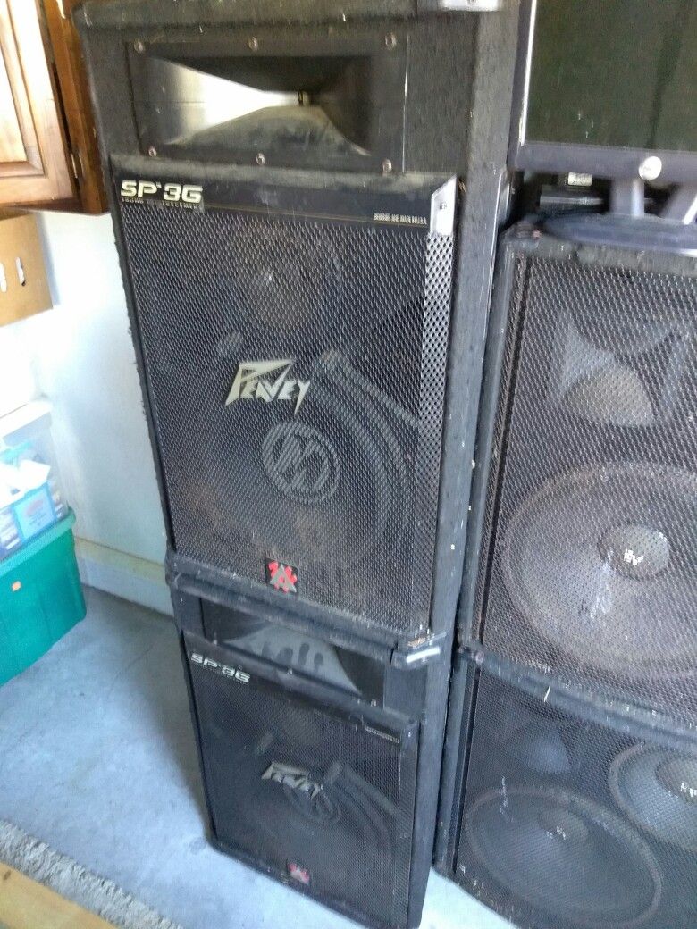 Peavey Sp2g Peavey Sp3g Peavey SP3G Speaker Pair For Sale In