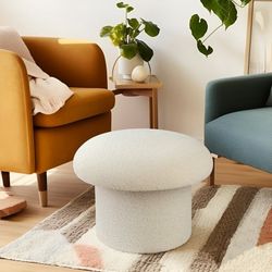 Mushroom Storage Ottoman