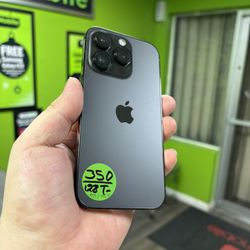 iPhone 14 Pro Black 128GB Unlocked (No Face ID)