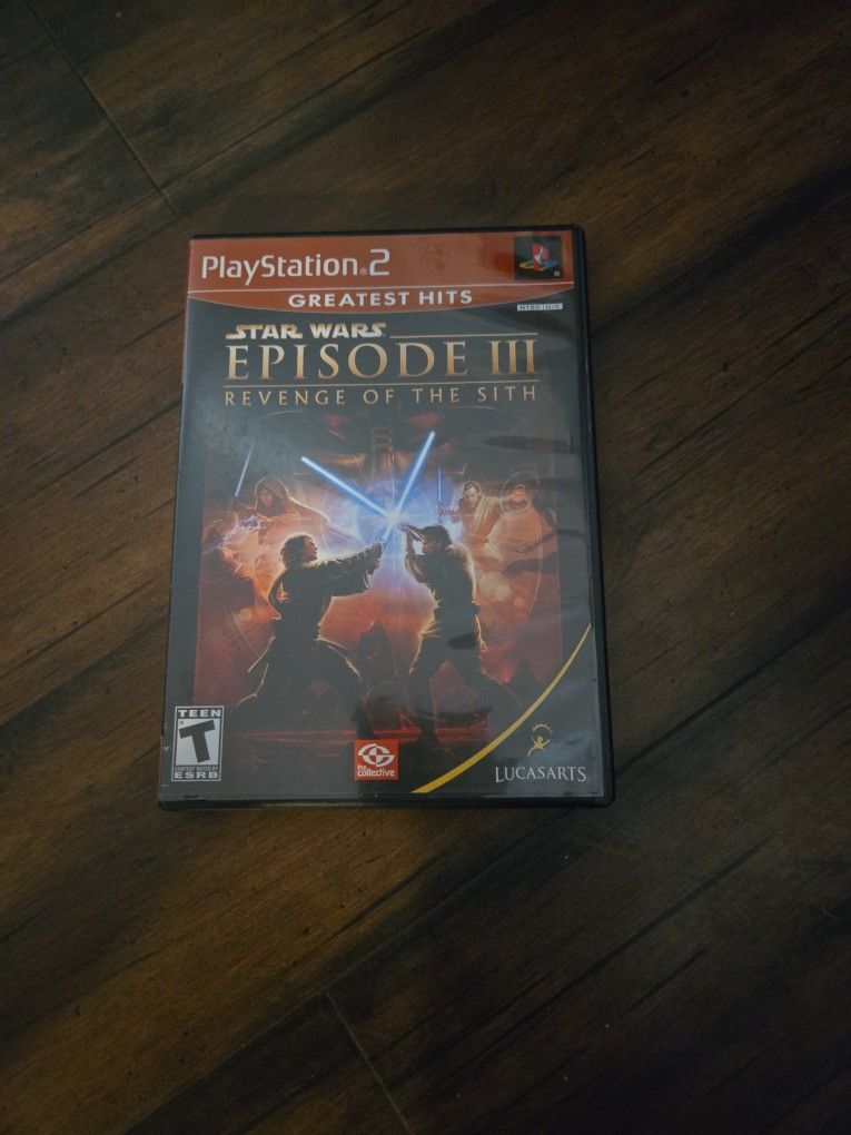 Star Wars Ep. 3 Revenge of the Sith Game (Ps2)