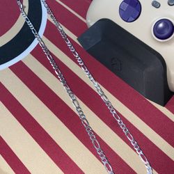 Silver Figaro Necklace 