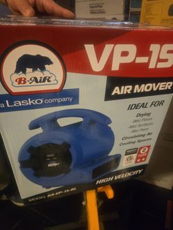 1/8 HP Air Mover Carpet Dryer Floor Blower Fan for Home Use in Blue