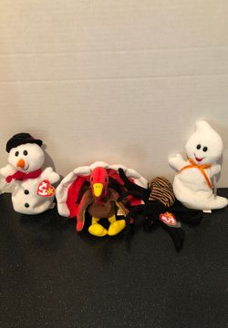 Beanie Babies Set of 4 Seasonal Favorites