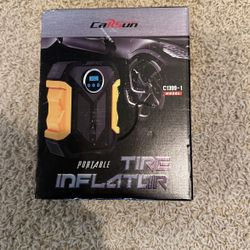 Portable tire inflator