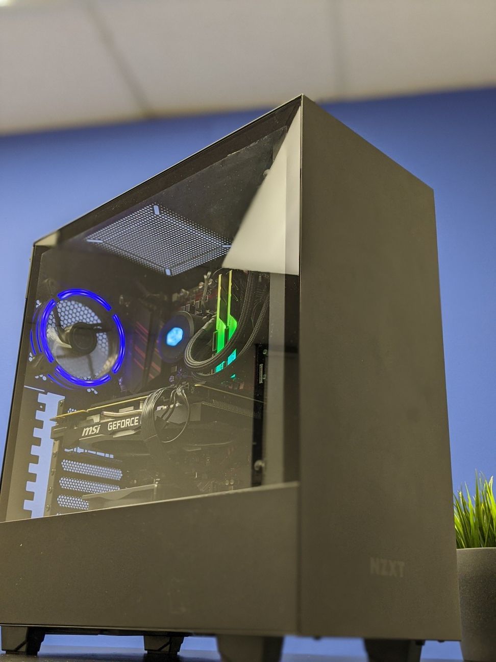 Liquid Cooled Intel Core i7-9700K Nvidia RTX 2070 Super Streaming PC