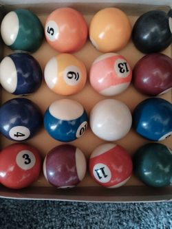 Pool Table Balls