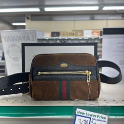 Gucci Ophidia leather handbag Never worn Brown, Leather