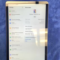 Samsung Galaxy Tab S6 Lite Tablet 64 GB Touch Screen AKG Sound Speakers Wifi Bluetooth Built In Keyboard Internet Browser Handheld Lightweight USB 