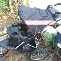 Very nice baby trade fold up jogging stroller only $90 firm