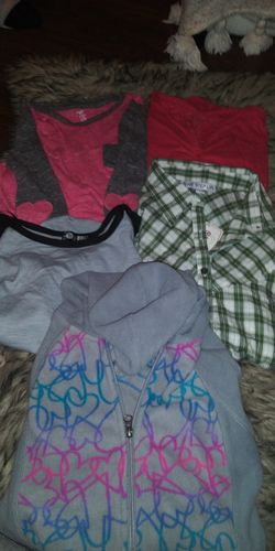 Girls shirts and hoodie size 14/16