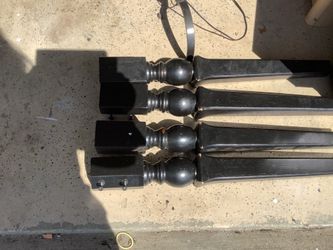 60” Dining Table with two matching barstools $33 each 