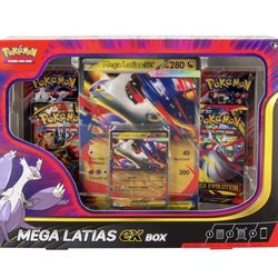 Pokemon Mega Latias Box - 4 Packs Included