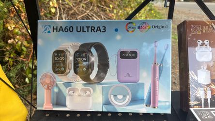 HA60 Ultra3 Smartwatch Bundle Set