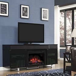 Entertainment Center with Built-In Sound