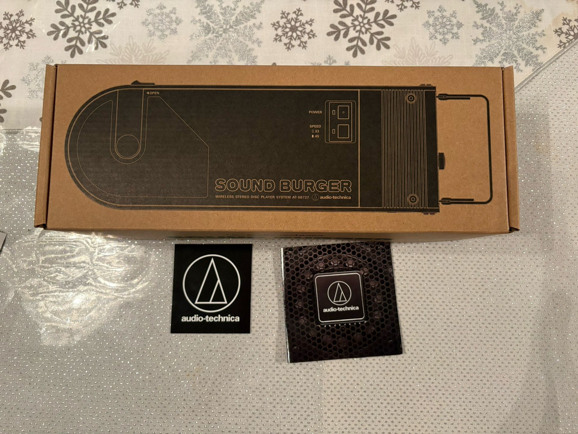 Audio Technica Sound Burger (brand new)
