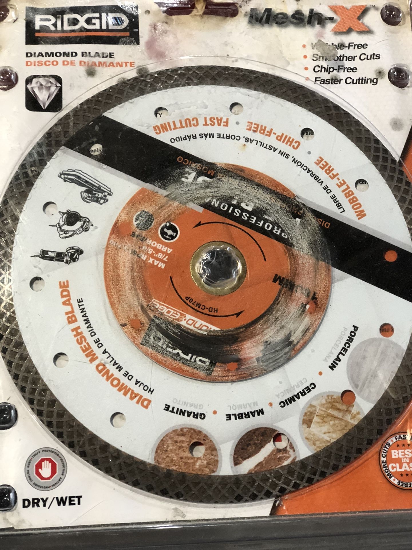 RiDGiD Diamond Blade 7/8