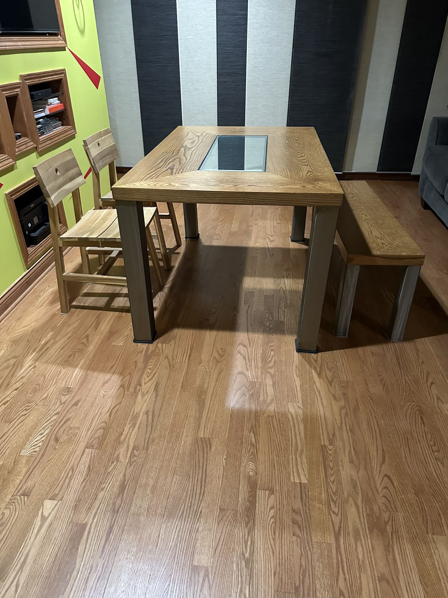 Dining Room Table, Bench, Chairs