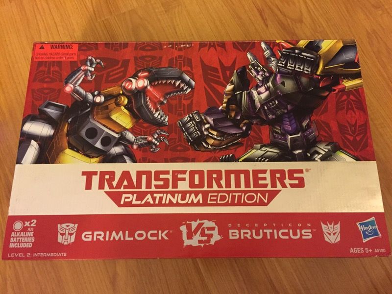 Transformers Platinum Edition Grimlock VS Bruticus