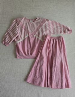 PAQUETTE TOO! Womens 80s-90s Vintage Skirt Set