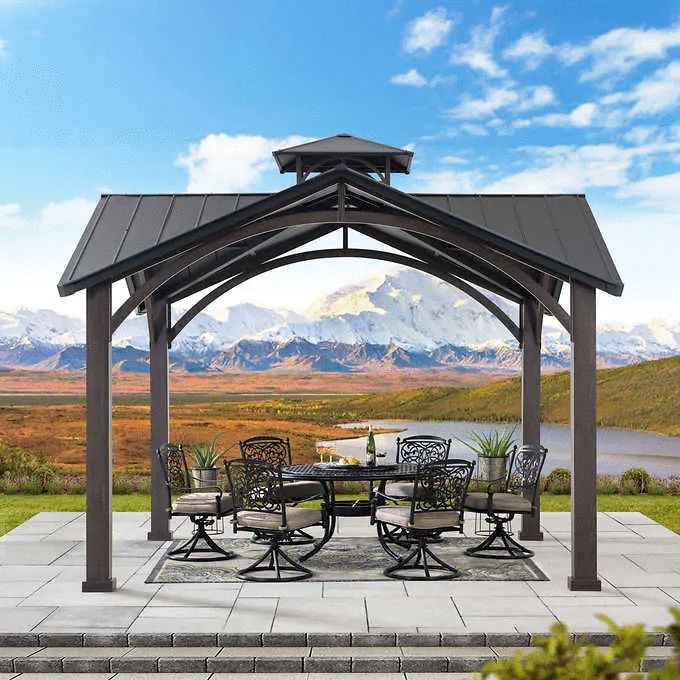 Sunjoy 12.5' x 12.5' Roanforth Gazebo